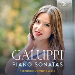 Fernanda Damiano Galuppi Piano Sonatas CD