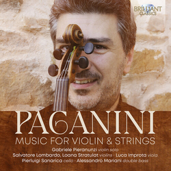 Gabriele Pieranunzi Salvatore Paganini Music For Violin & S CD