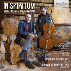 Federico Bracalente Daniele D In Spiritum; Music For Cello A CD