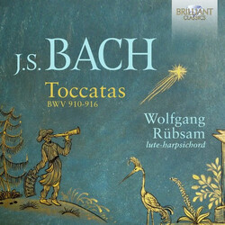 Wolfgang Rubsam J.S. Bach Toccatas Bwv 910-91 2 CD