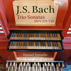 Manuel Tomadin J.S. Bach Trio Sonatas Bwv 52 CD