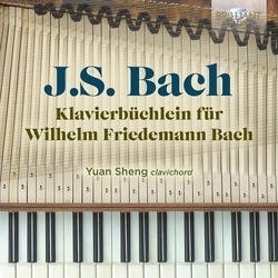 Yuan Sheng J.S. Bach Klavierbuchlein Fur 2 CD