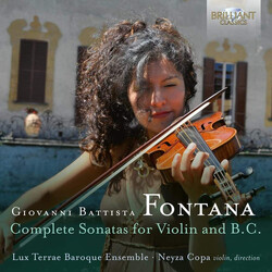Neyza Copalux Terrae Baroque Fontana Complete Sonatas For CD
