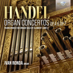 Ivan Ronda Handel Concertos For Organ \U 3 CD