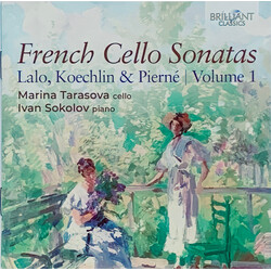 Marina Tarasova Ivan Sokolov French Cello Sonatas Vol. 1 CD
