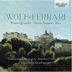 Quartetto Guadagnini/Costantin Wolf-Ferrari Piano Quintet C CD