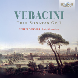 Semperconsort/Luigi Cozzolino Veracini Trio Sonatas Op.1 CD
