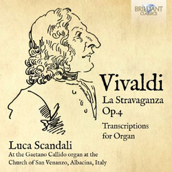 Luca Scandali Vivaldi La Stravaganza Op.4 CD