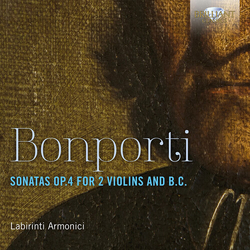 Labirinti Armonici Bonporti Sonatas Op.4 For For CD