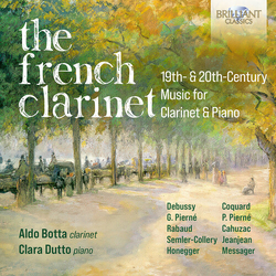 Aldo Botta/Clara Dutto The French Clarinet 19Th & 20 CD
