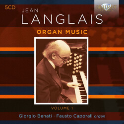 Giorgio Benati/Fausto Caporali Langlais Organ Music Volume CD