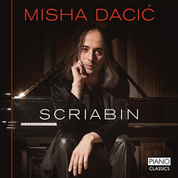 Misha Dasic Scriabin Piano Music CD