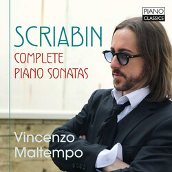 Vincenzo Maltempo Scriabin Complete Piano Sonat 2 CD