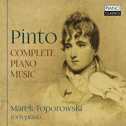 Marek Toporowski Pinto Complete Piano Music 2 CD