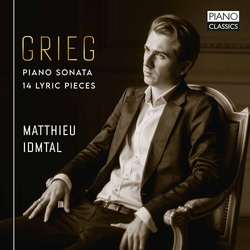 Matthieu Idmtal Grieg Piano Sonata 14 Lyric CD