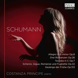 Costanza Principe Schumann Piano Music CD