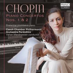 Ekaterina Litvintseva/Czech Ch Chopin Piano Concertos Nos. 1 CD