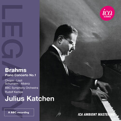 Bbc Symphony Orchestra; Julius Brahms Piano Concerto No. 1 CD