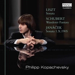 Philipp Kopachevsky Liszt; Schubert; Janacek Sona CD