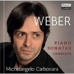 Michelangelo Carbonara Weber Complete Piano Sonatas 2 CD