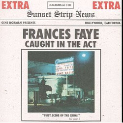 Frances Faye Caught In The Act CD