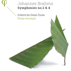 Orchestre Des Champs-Elysees Brahms Symphonies No.4; Alto CD
