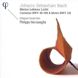 Collegium Vocale Gent; Philipp Js Bach Meins Lebens Licht CD