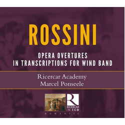 Ricercar Academy / Marcel Pon Rossini Opera Overtures In Tr CD