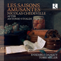 Ensemble Danguy / Tobie Mille Chedeville Les Saisons Amusan CD