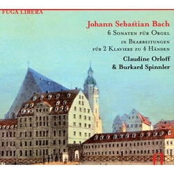 Burkard Spinnler J.S. Bach 6 Sonaten Fur Orgel CD