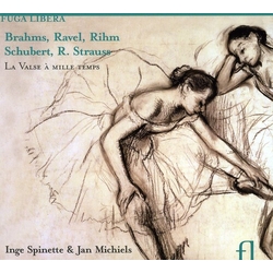 Inge Spinnette Jan Michiels Brahmsravelrihmschubertstrauss CD