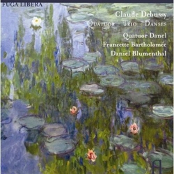 Quatuor Danel / Francette Bar Debussy; Quartet; Trio; Dan CD