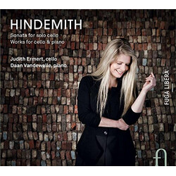 Judith Ermert/Daan Vandewal Hindemith Sonata For Solo Cel CD