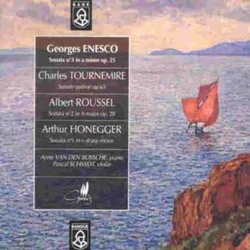 Pascal Schmidt / Anne Van Den Enesco; Tournemire; Roussel; H CD