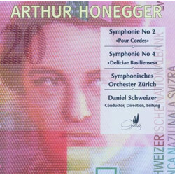 Symphonisches Orkester Zuric Honegger Symphonies CD