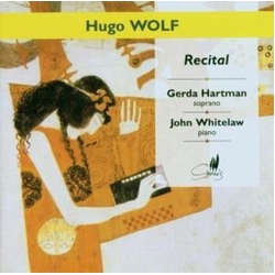 Gerda Hartman / John Whitelaw Hugo Wolf Recital CD