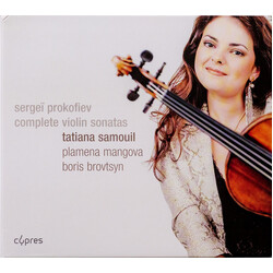 Tatiana Samouil / Plamena Man Prokofiev Complete Violin Son 2 CD
