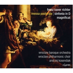 Wroclaw Baroque Orchestra / W Franz Xaver Richter Messa Pas CD