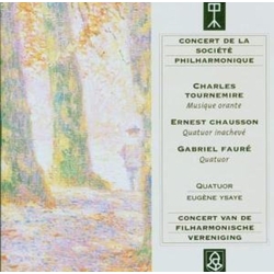 Gaggini String Quartet Chausson; Tournemire; Faure F CD