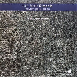 Therese Malengreau Jean-Marie Simonis Piano Work CD