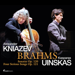 Alexander Kniazev; Kasparas Ui Brahms Sonatas Op. 120 & Four CD