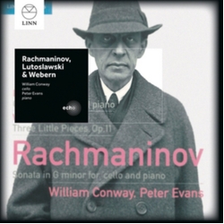 William Conway & Peter Evans Rachmaninov Lutoslawski & Web CD