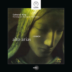 Catherine King / Norwegian Ba J.S. Bach Alto Arias CD