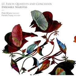 Ensemble Marsyas/Peter Whelan Fasch Quartets And Concertos CD