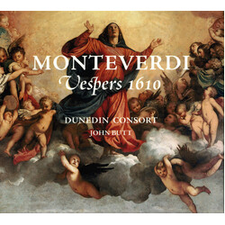 Dunedin Consort / John Butt Monteverdi Vespers 1 2 CD