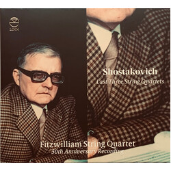 Fitzwilliam String Quartet Shostakovich Last Three Strin 2 CD