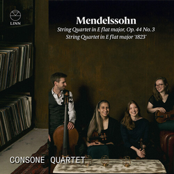Consone Quartet Mendelssohn String Quartet In CD