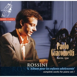 Paolo Giacometti Rossini - Complete Piano Works CD