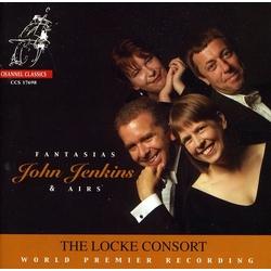The Locke Consort John Jenkins - Fantasias & Air CD