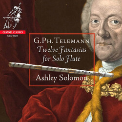 Ashley Solomon Telemann Twelve Fantastias Fo CD